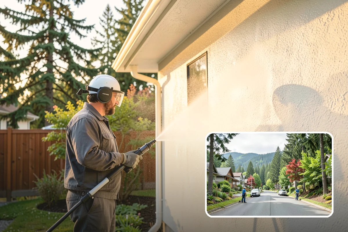 Whole Home Exterior Cleaning in Darrington, Snohomish County, WA - Covers every exterior surface in one visit
