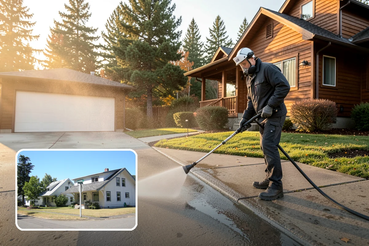 Whole Home Exterior Cleaning in DuPont, Pierce County, WA - Covers every exterior surface in one visit