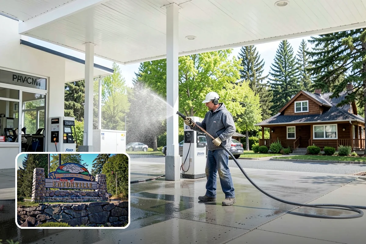 Whole Home Exterior Cleaning in Eatonville, Pierce County, WA - Covers every exterior surface in one visit
