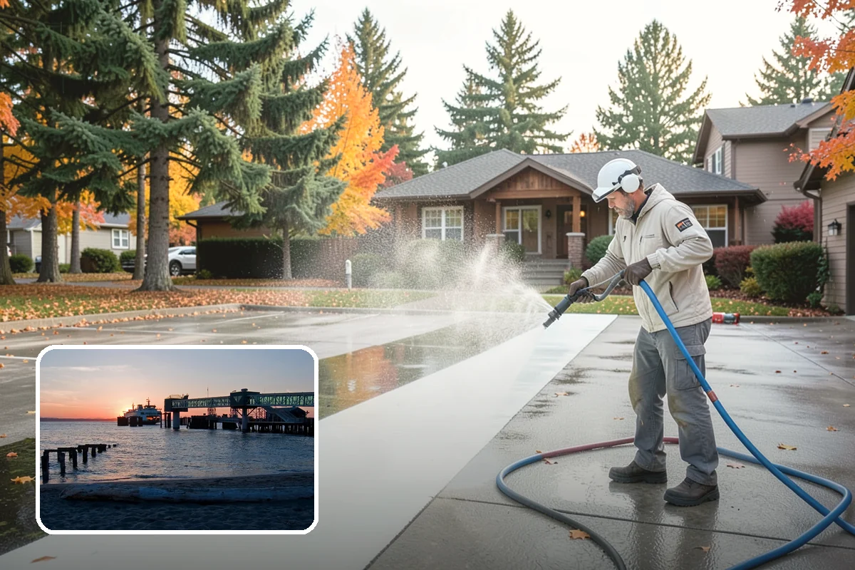 Whole Home Exterior Cleaning in Edmonds, Snohomish County, WA - Covers every exterior surface in one visit