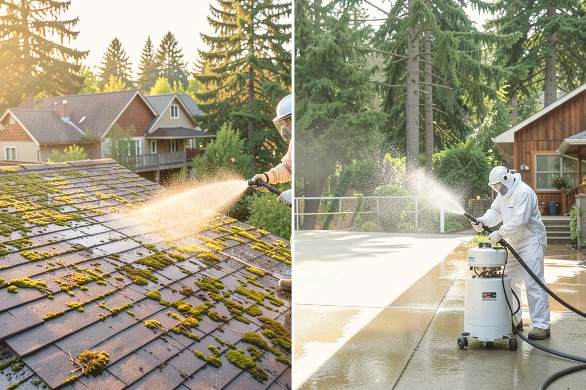 Whole Home Exterior Cleaning in Edmonds, Snohomish County, WA - Survey the full exterior and plan the sequence