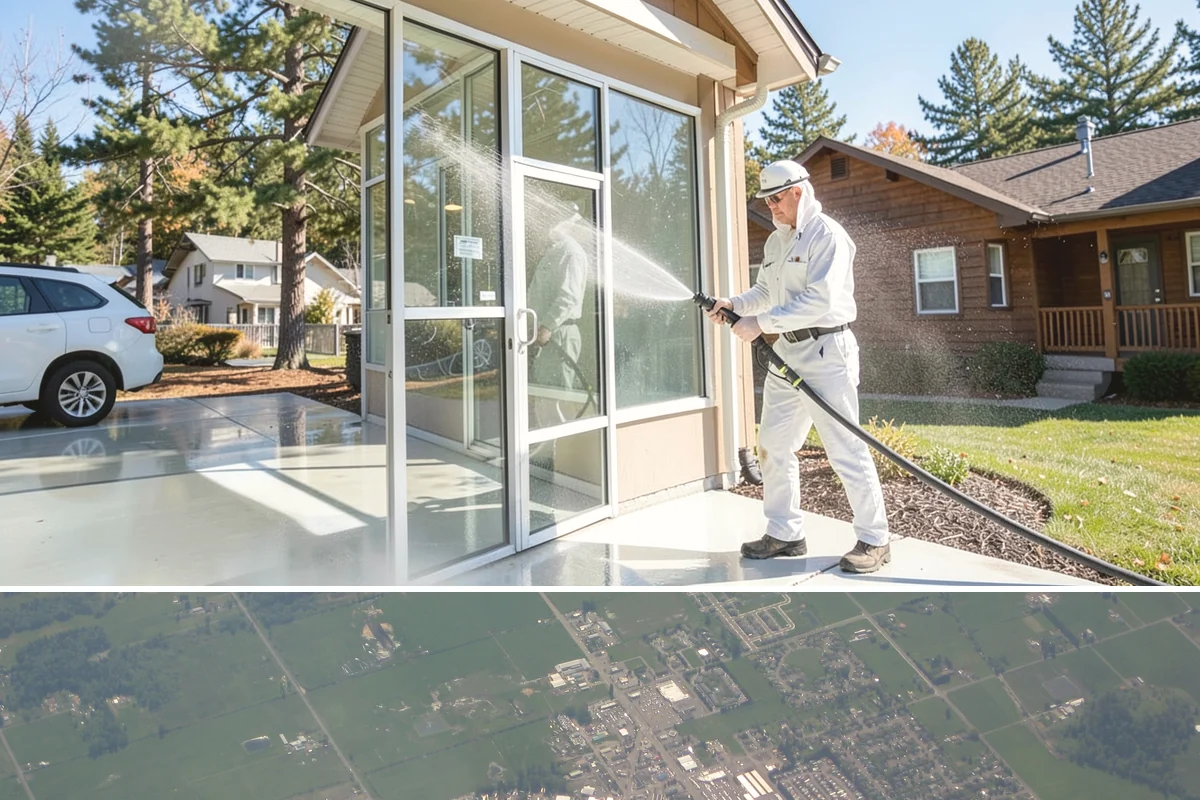 Whole Home Exterior Cleaning in Enumclaw, King County, WA - Book the full package during the dry summer window so every surface dries cleanly before the rains return.