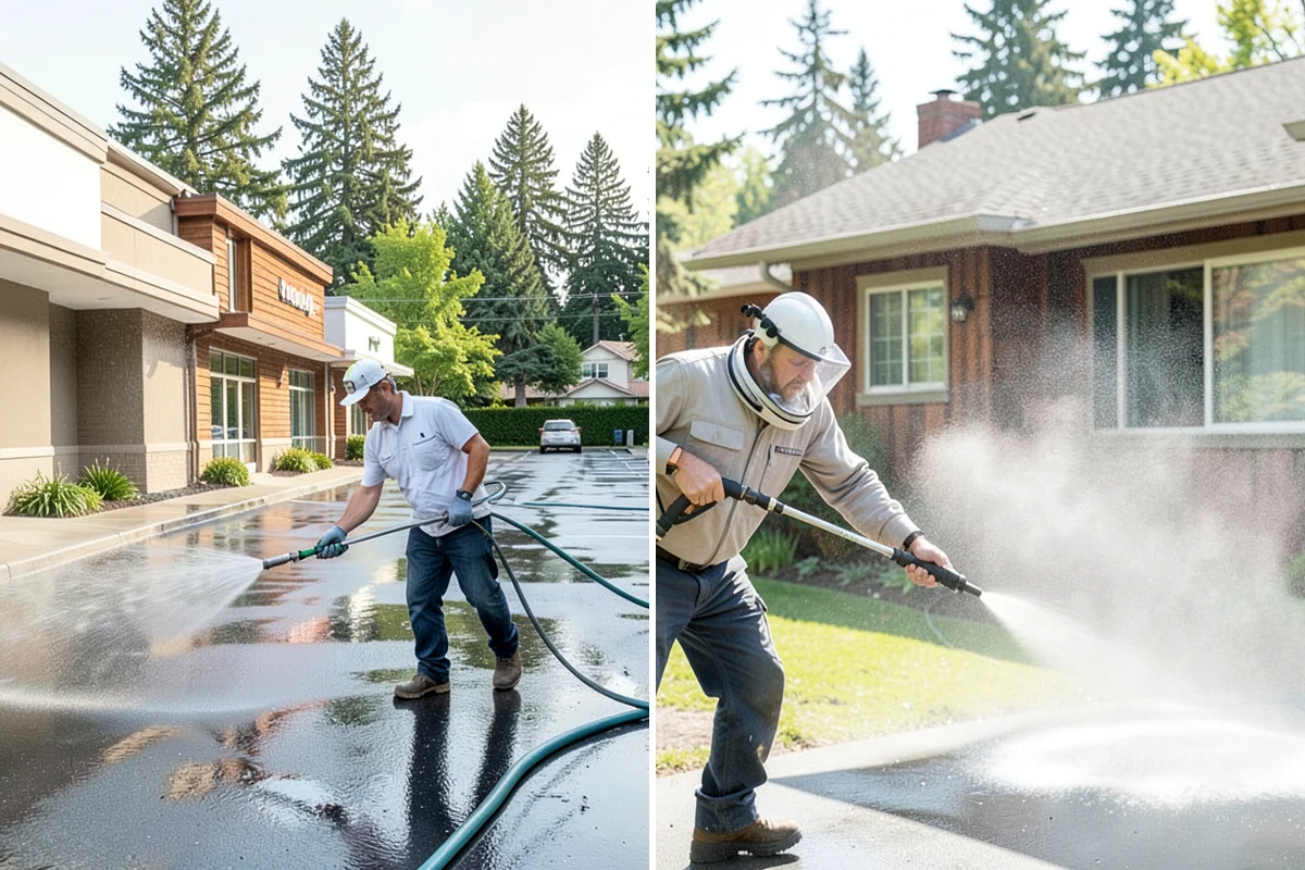Whole Home Exterior Cleaning in Federal Way, King County, WA - Survey the full exterior and plan the sequence