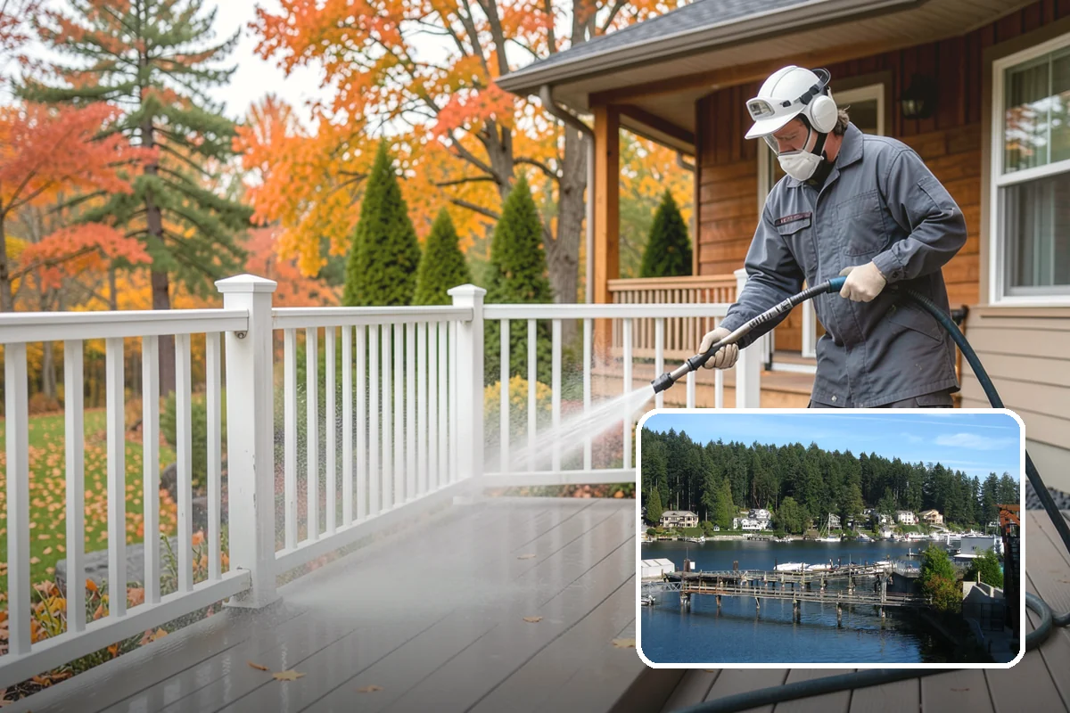 Whole Home Exterior Cleaning in Gig Harbor, Pierce County, WA - Covers every exterior surface in one visit