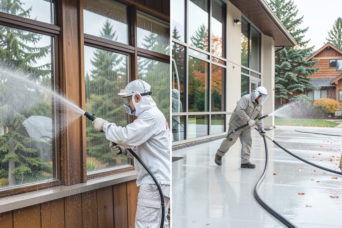 Whole Home Exterior Cleaning in Hamilton, Skagit County, WA - Survey the full exterior and plan the sequence