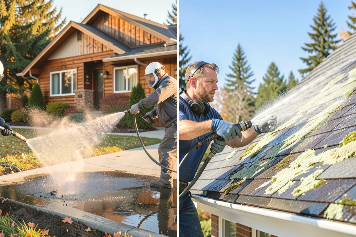 Whole Home Exterior Cleaning in Issaquah, King County, WA - Survey the full exterior and plan the sequence
