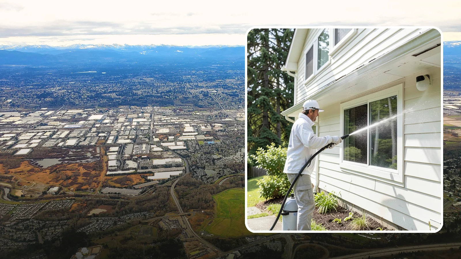 Whole Home Exterior Cleaning in Kent, King County, WA - Whole home exterior cleaning is a complete package covering siding, trim, eaves, and entry surfaces for a fully refreshed...
