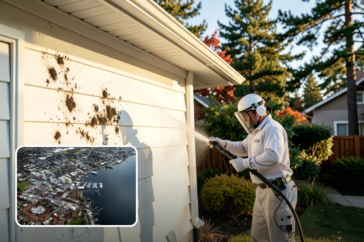 Whole Home Exterior Cleaning in Kirkland, King County, WA - Covers every exterior surface in one visit