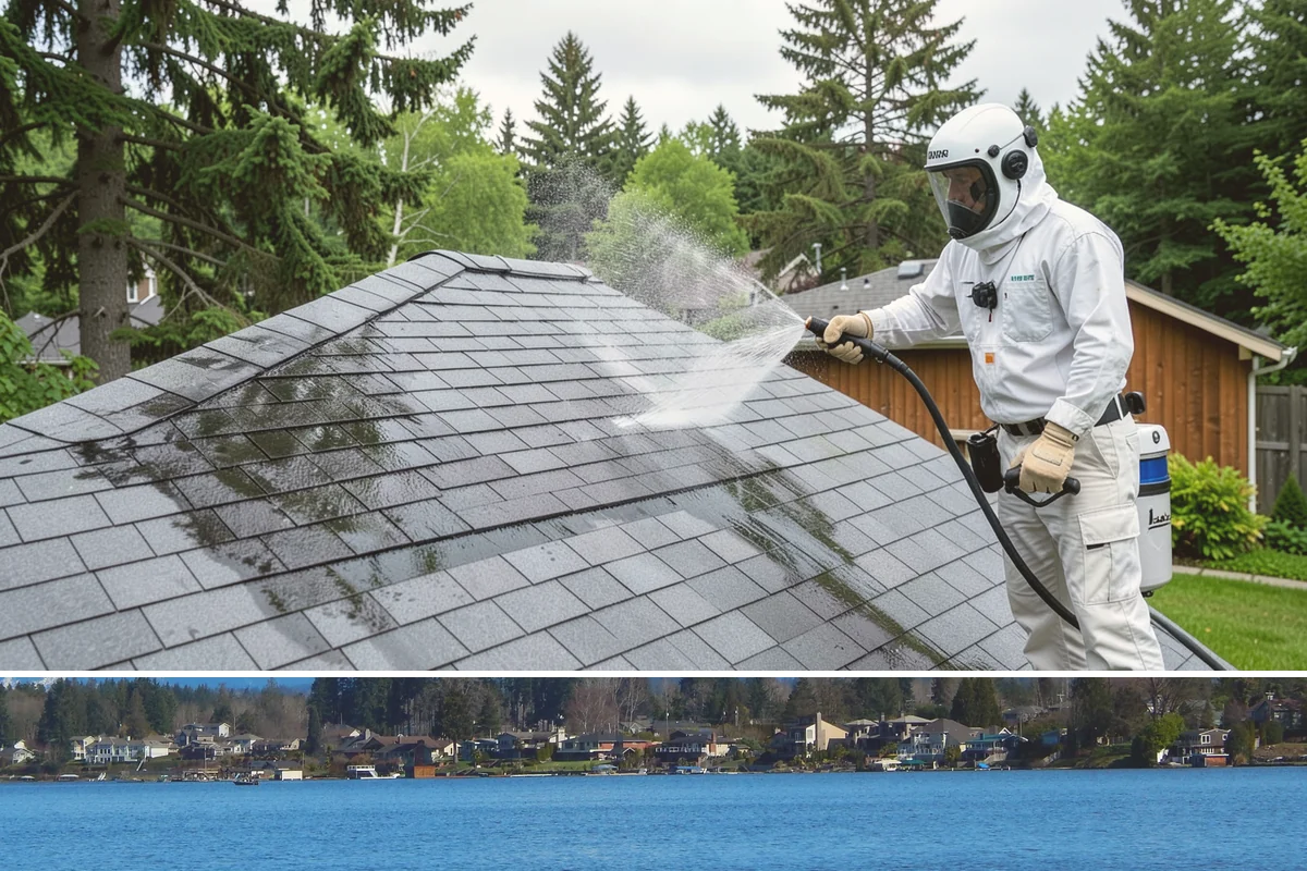 Whole Home Exterior Cleaning in Lake Stevens, Snohomish County, WA - Book the full package during the dry summer window so every surface dries cleanly before the rains return.