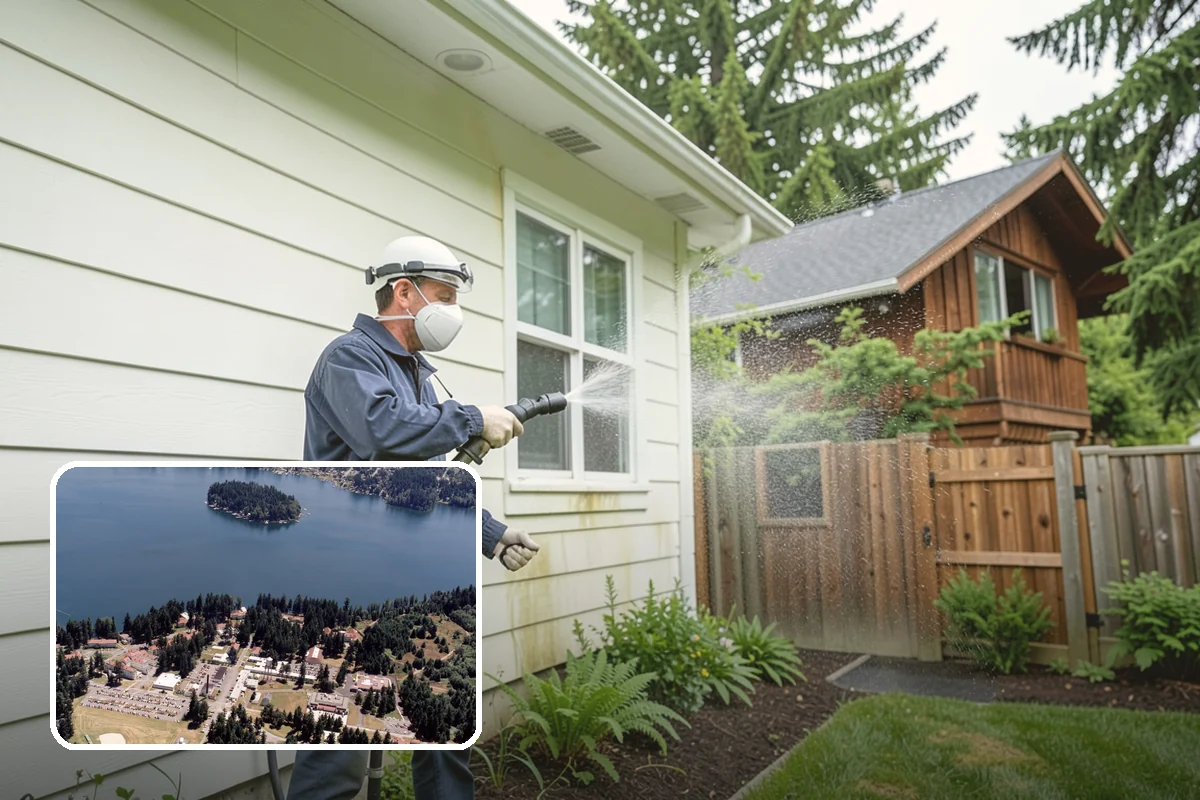 Whole Home Exterior Cleaning in Lakewood, Pierce County, WA - Covers every exterior surface in one visit