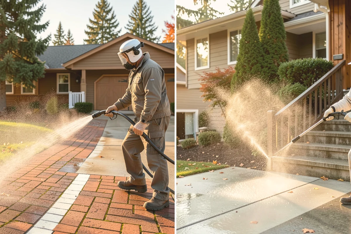 Whole Home Exterior Cleaning in Langley, Island County, WA - Survey the full exterior and plan the sequence