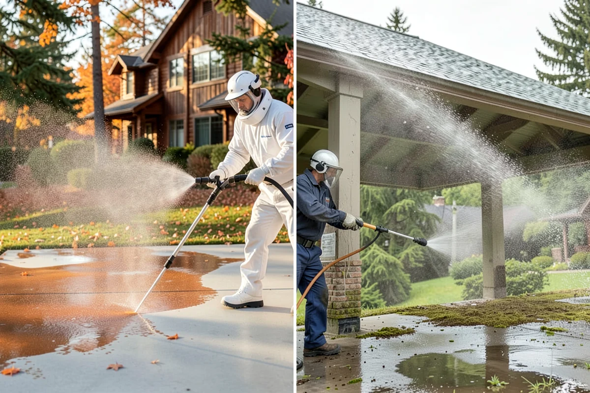 Whole Home Exterior Cleaning in Lyman, Skagit County, WA - Survey the full exterior and plan the sequence
