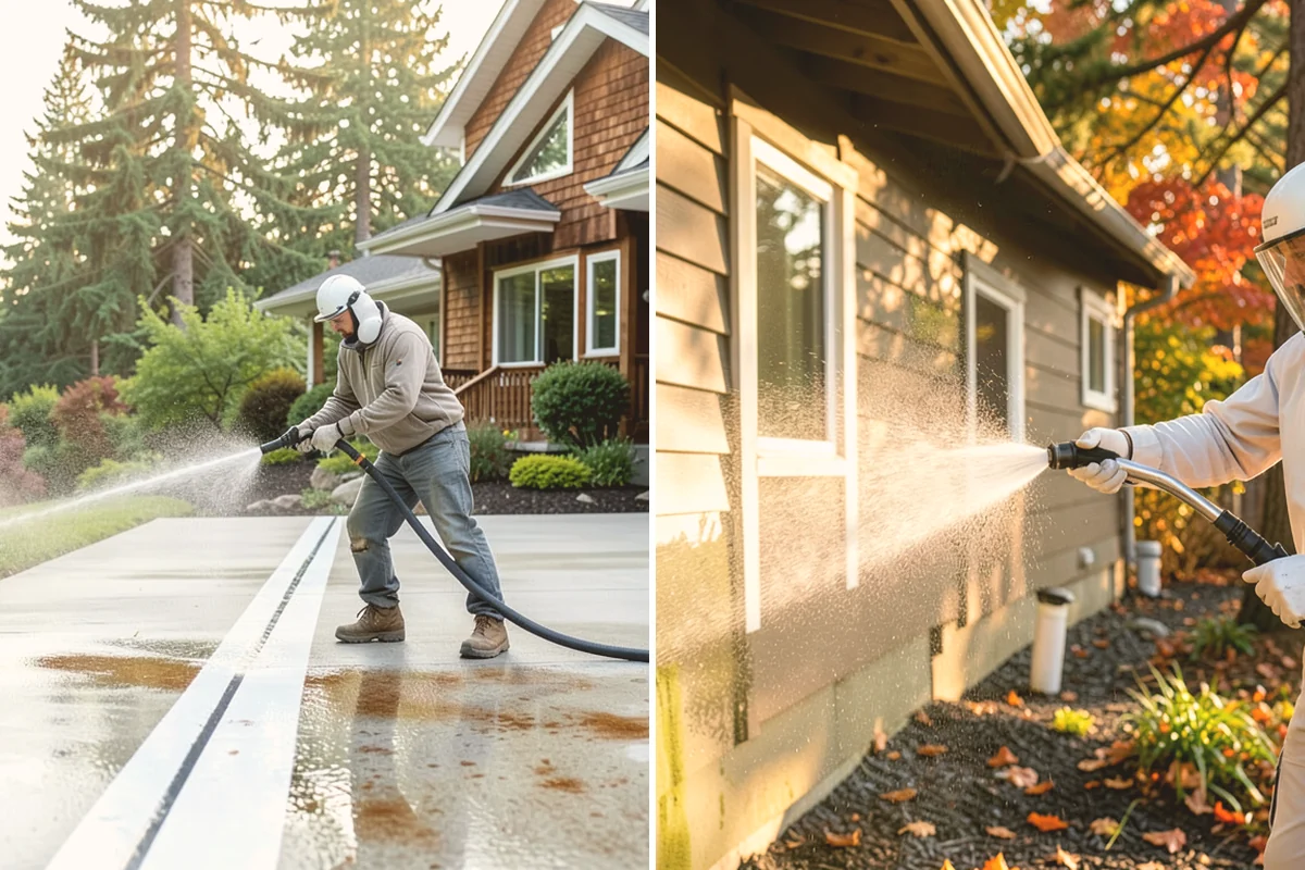 Whole Home Exterior Cleaning in Lynnwood, Snohomish County, WA - Survey the full exterior and plan the sequence