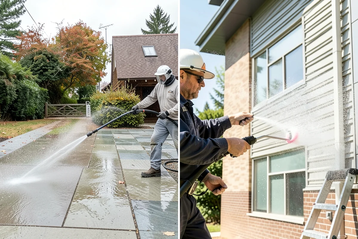 Whole Home Exterior Cleaning in Maple Valley, King County, WA - Survey the full exterior and plan the sequence