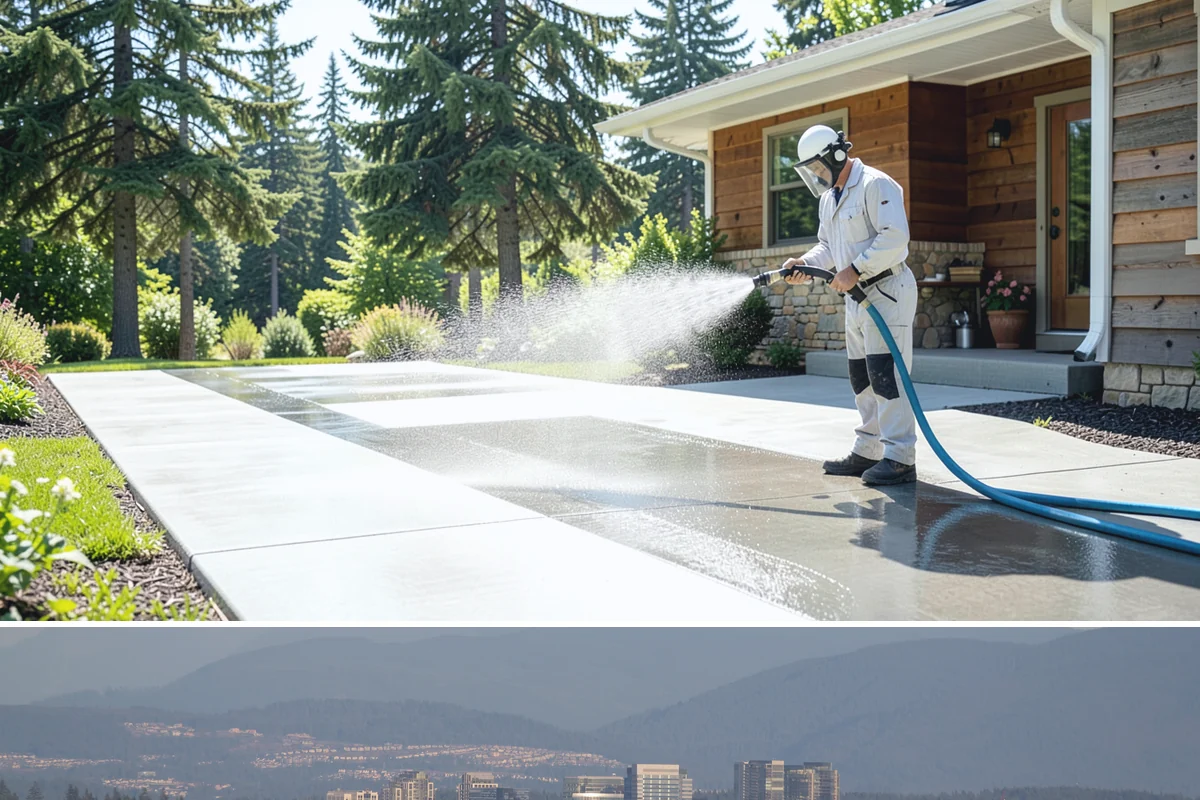 Whole Home Exterior Cleaning in Medina, King County, WA - Book the full package during the dry summer window so every surface dries cleanly before the rains return.