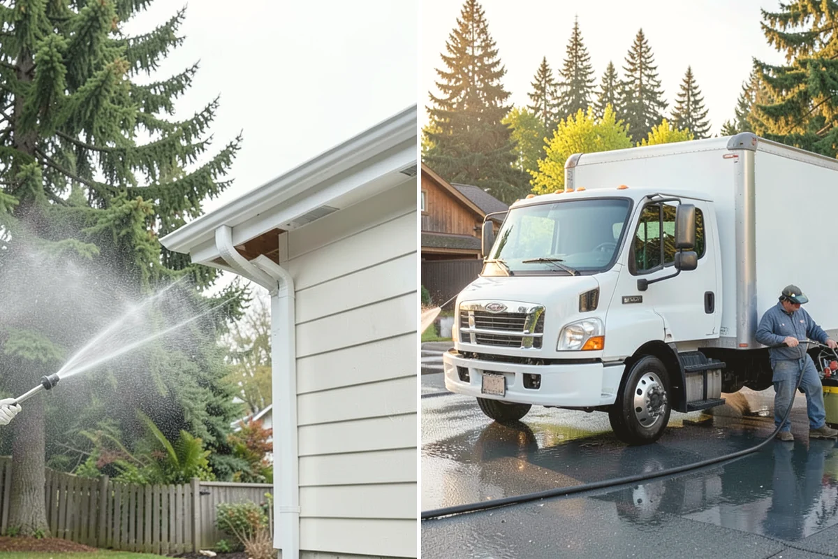 Whole Home Exterior Cleaning in Mercer Island, King County, WA - Survey the full exterior and plan the sequence