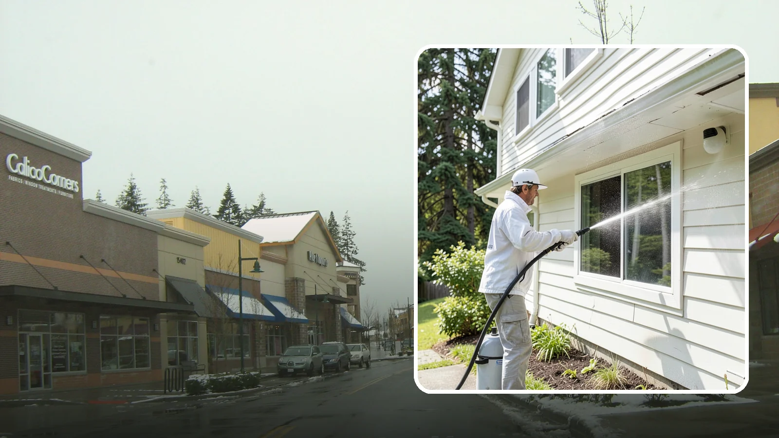 Whole Home Exterior Cleaning in Mill Creek, Snohomish County, WA - Whole home exterior cleaning is a complete package covering siding, trim, eaves, and entry surfaces for a fully refreshed...