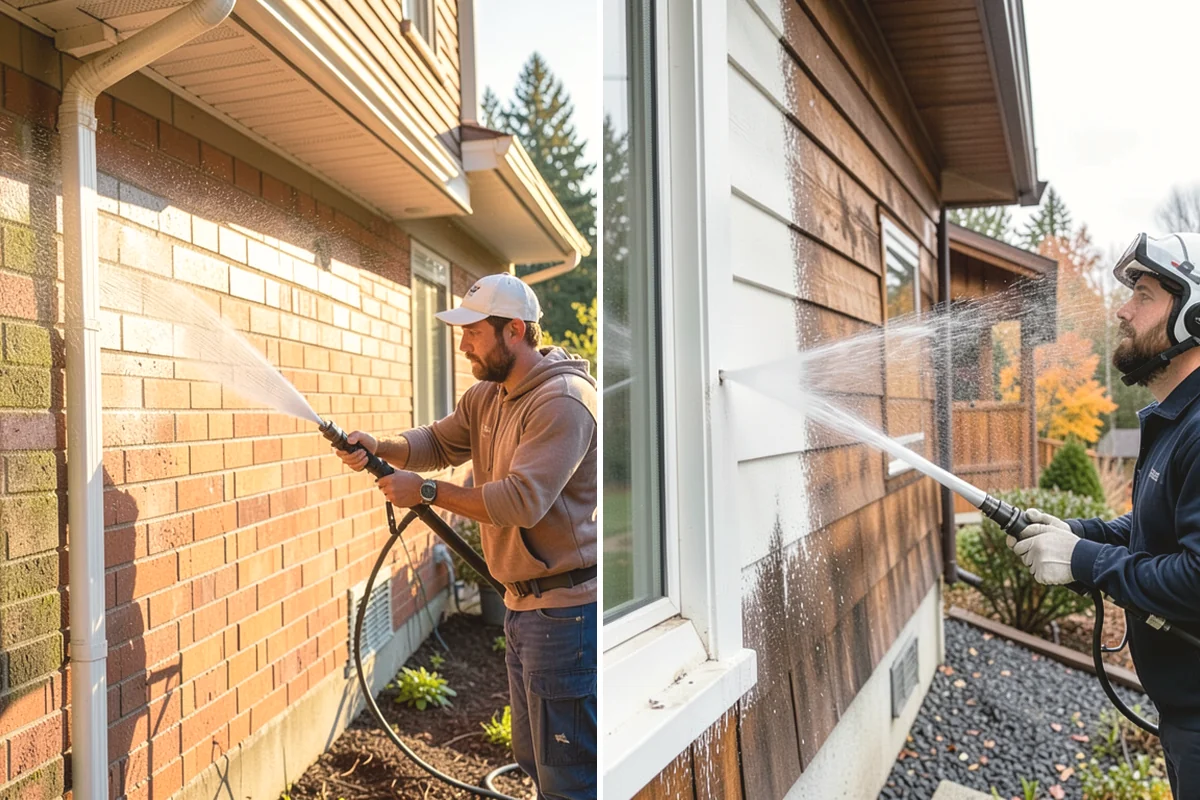 Whole Home Exterior Cleaning in Mill Creek, Snohomish County, WA - Survey the full exterior and plan the sequence