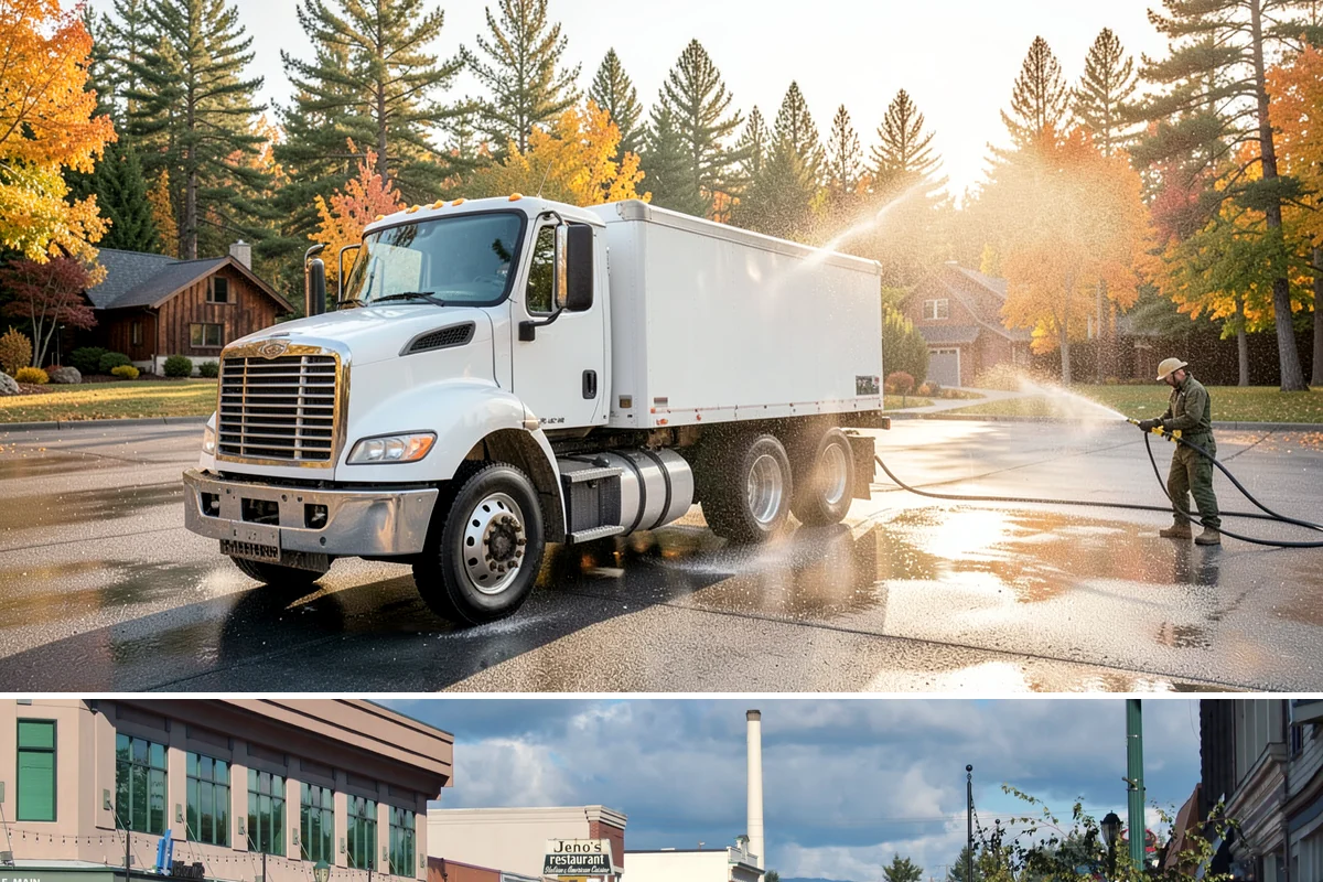 Whole Home Exterior Cleaning in Monroe, Snohomish County, WA - Book the full package during the dry summer window so every surface dries cleanly before the rains return.