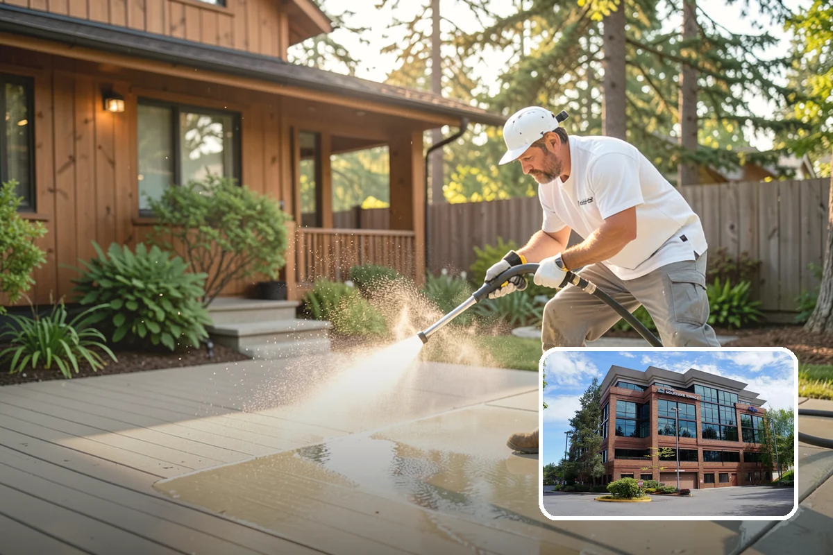 Whole Home Exterior Cleaning in Mountlake Terrace, Snohomish County, WA - Covers every exterior surface in one visit