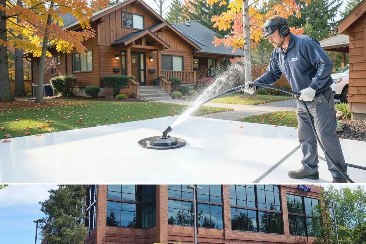 Whole Home Exterior Cleaning in Mountlake Terrace, Snohomish County, WA - Book the full package during the dry summer window so every surface dries cleanly before the rains return.
