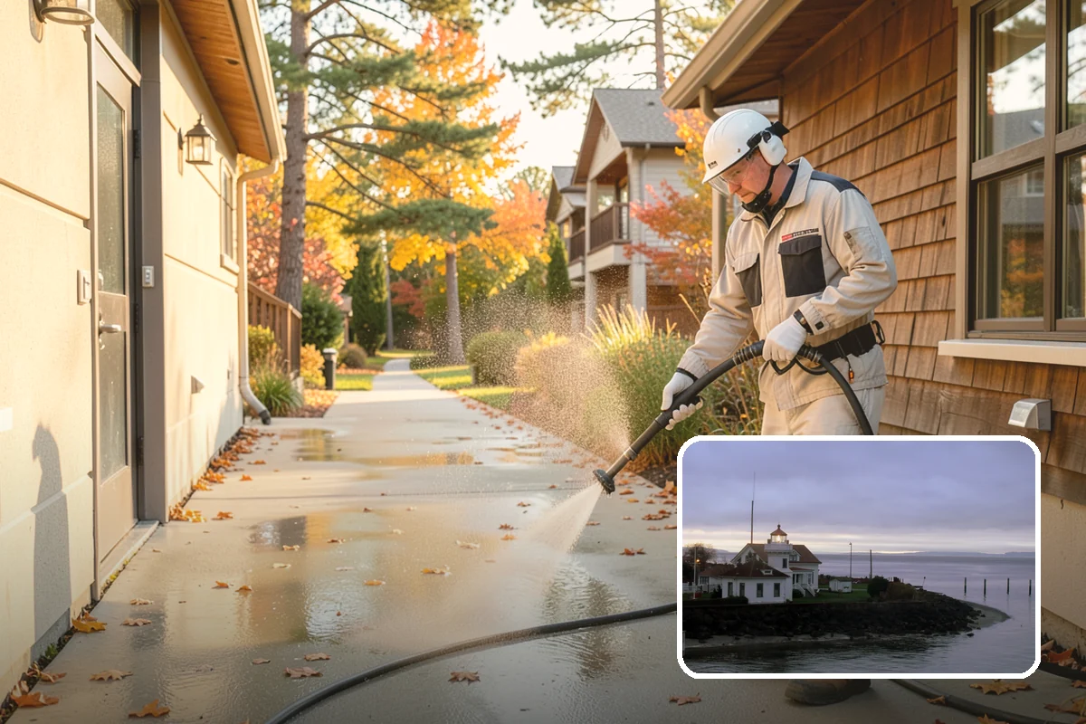 Whole Home Exterior Cleaning in Mukilteo, Snohomish County, WA - Covers every exterior surface in one visit