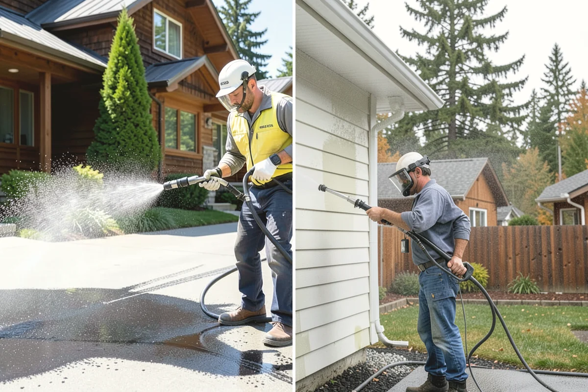 Whole Home Exterior Cleaning in Mukilteo, Snohomish County, WA - Survey the full exterior and plan the sequence