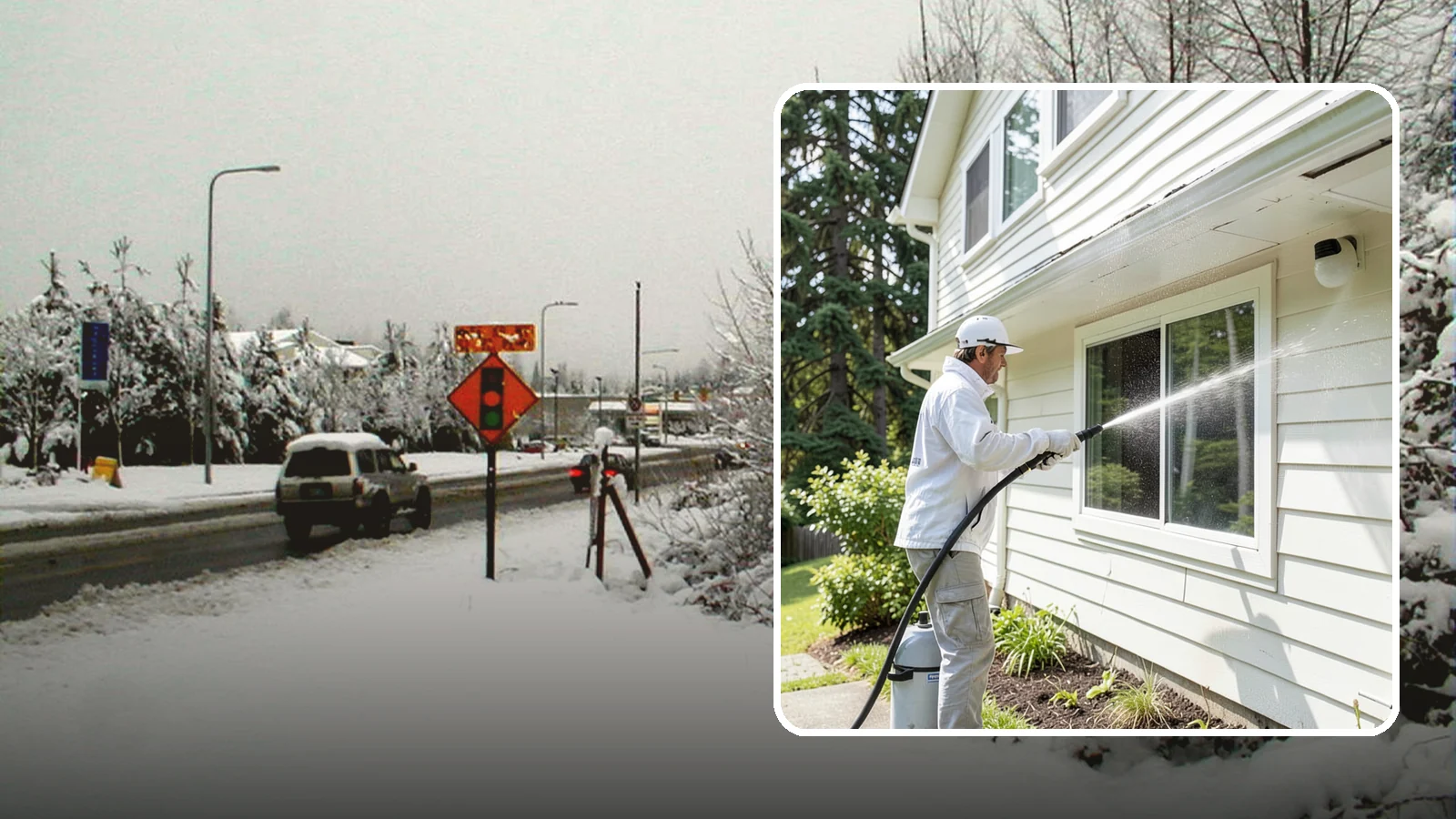 Whole Home Exterior Cleaning in Newcastle, King County, WA - Whole home exterior cleaning is a complete package covering siding, trim, eaves, and entry surfaces for a fully refreshed...