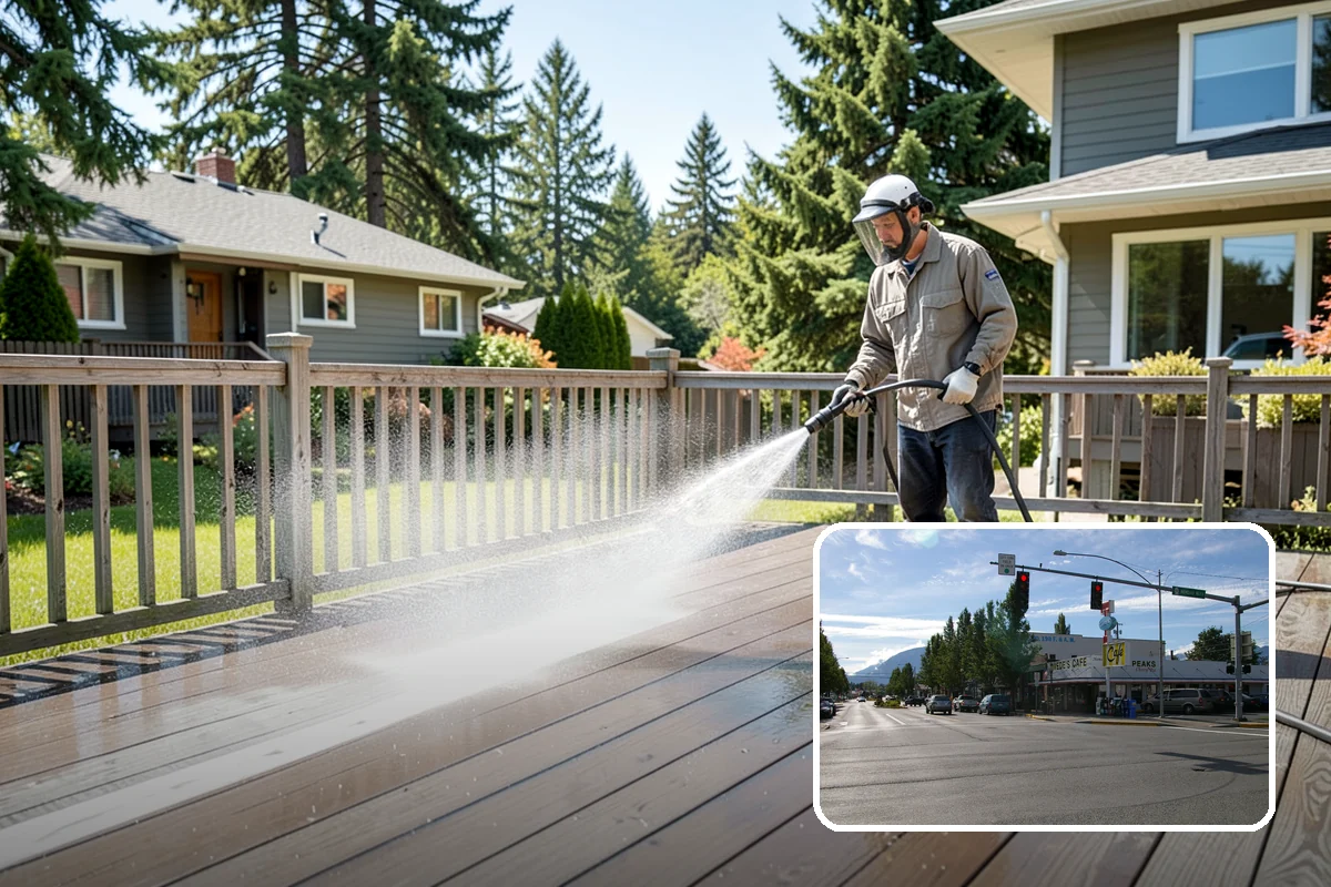 Whole Home Exterior Cleaning in North Bend, King County, WA - Covers every exterior surface in one visit