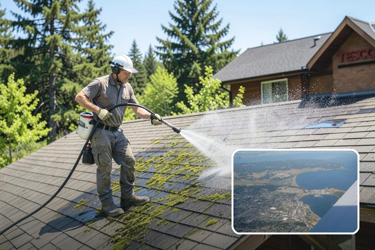 Whole Home Exterior Cleaning in Oak Harbor, Island County, WA - Covers every exterior surface in one visit