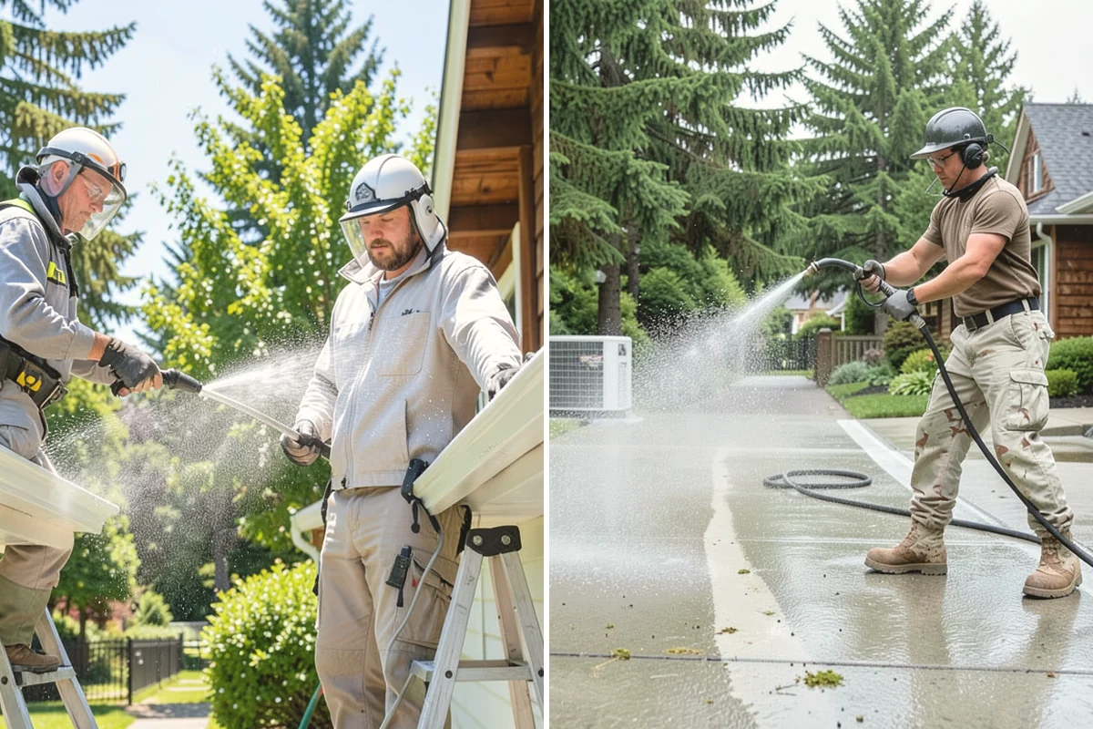 Whole Home Exterior Cleaning in Oak Harbor, Island County, WA - Survey the full exterior and plan the sequence