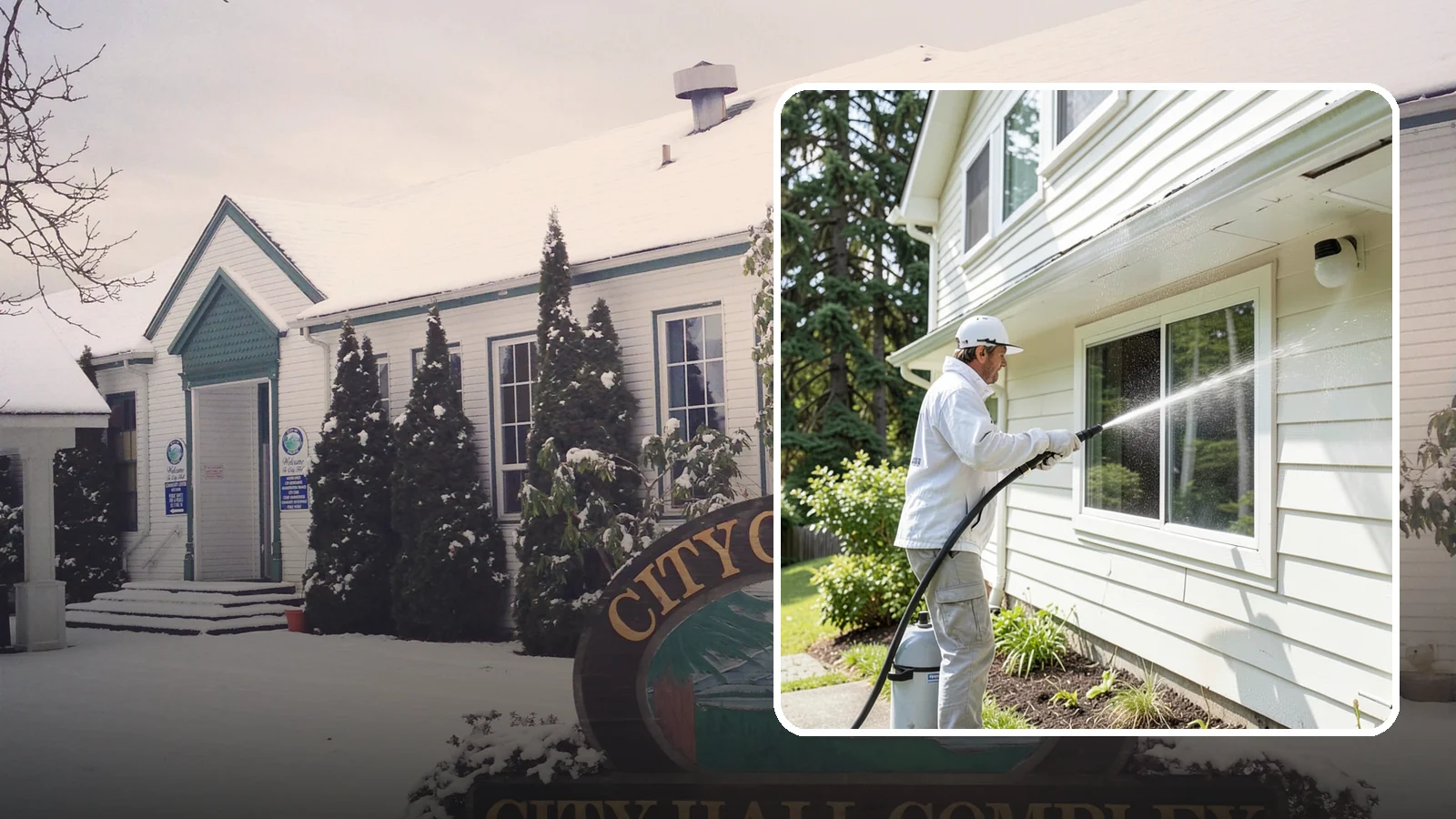 Whole Home Exterior Cleaning in Pacific, King County, WA - Whole home exterior cleaning is a complete package covering siding, trim, eaves, and entry surfaces for a fully refreshed...
