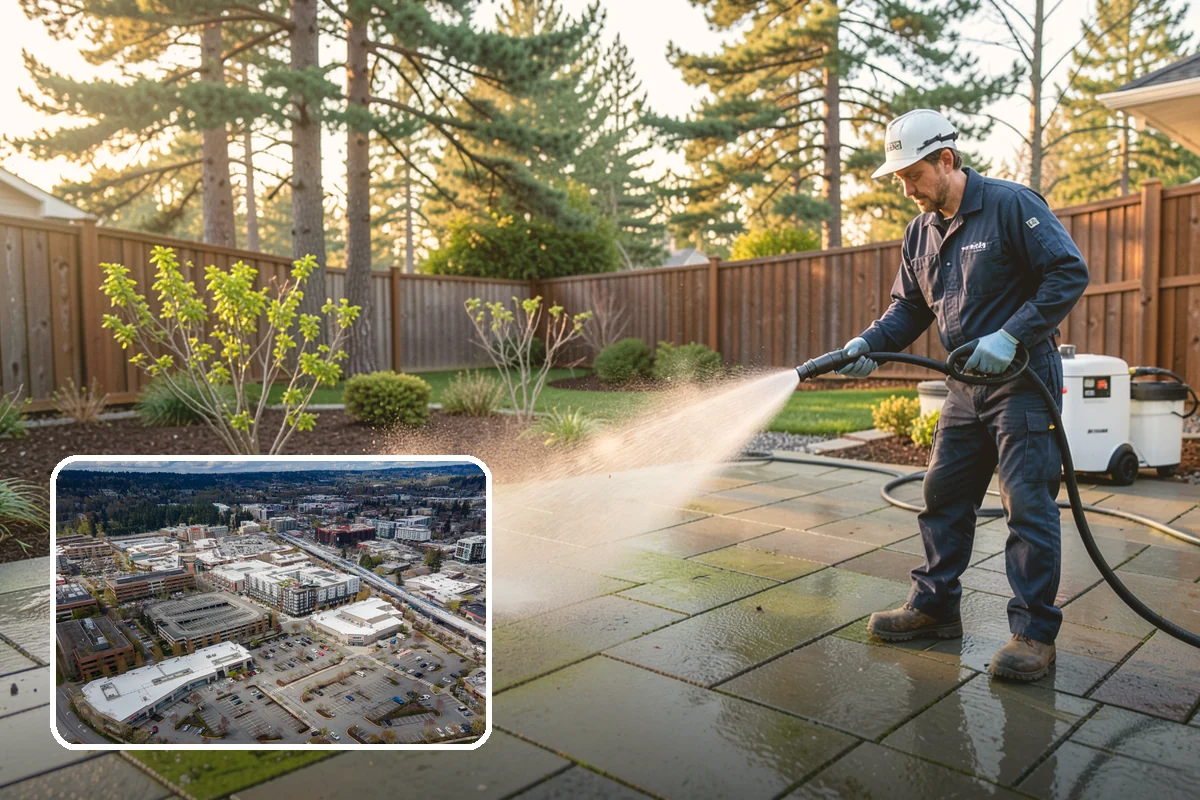 Whole Home Exterior Cleaning in Redmond, King County, WA - Covers every exterior surface in one visit