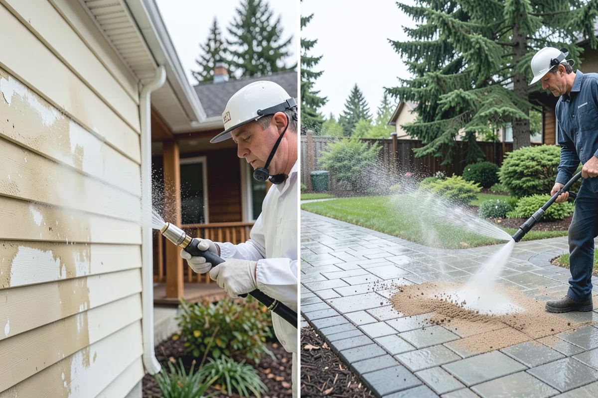 Whole Home Exterior Cleaning in Redmond, King County, WA - Survey the full exterior and plan the sequence
