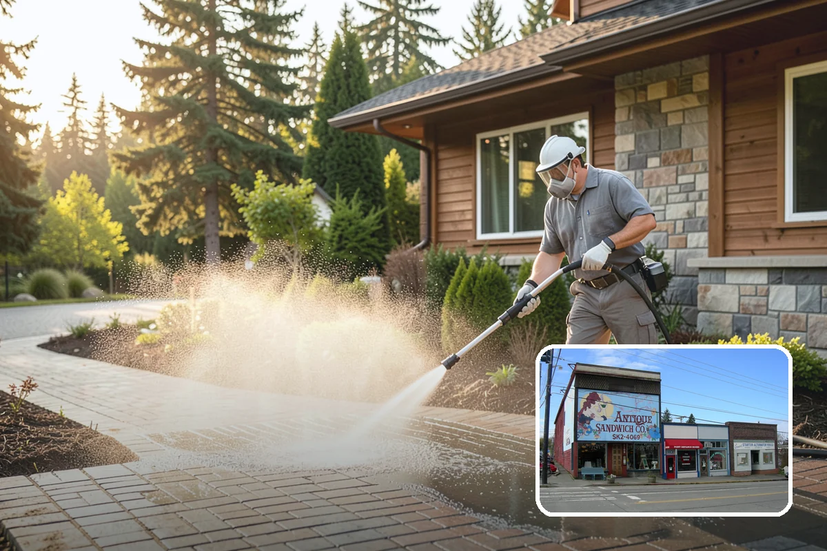 Whole Home Exterior Cleaning in Ruston, Pierce County, WA - Covers every exterior surface in one visit