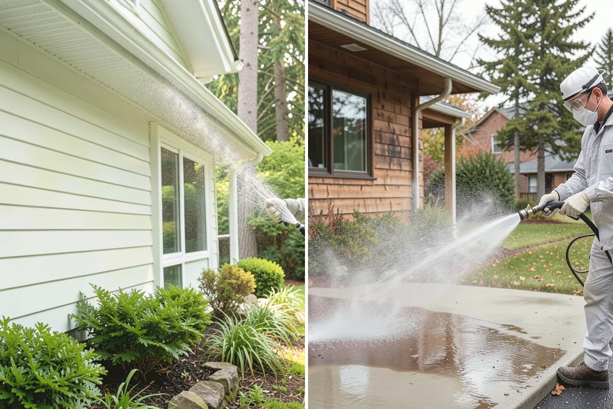 Whole Home Exterior Cleaning in Ruston, Pierce County, WA - Survey the full exterior and plan the sequence