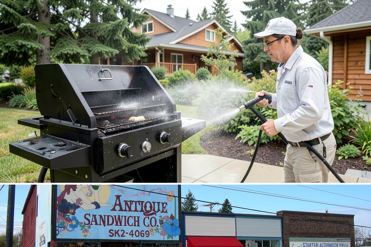 Whole Home Exterior Cleaning in Ruston, Pierce County, WA - Book the full package during the dry summer window so every surface dries cleanly before the rains return.
