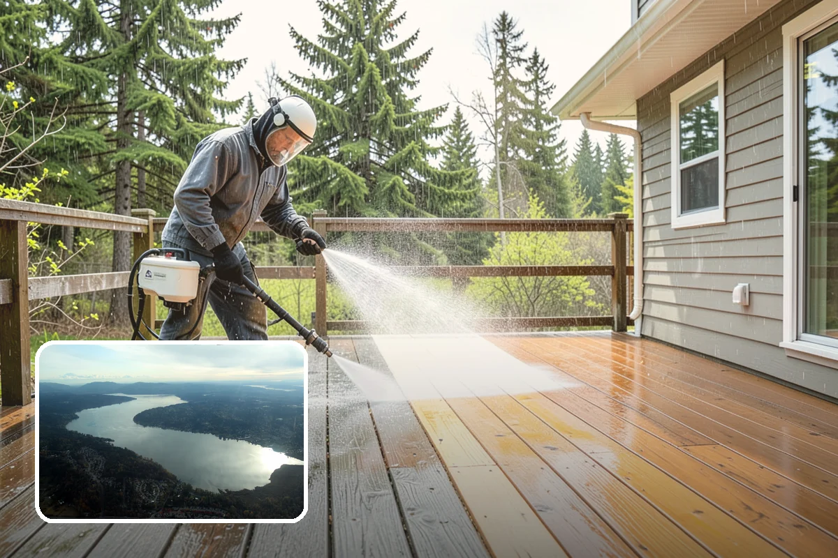 Whole Home Exterior Cleaning in Sammamish, King County, WA - Covers every exterior surface in one visit