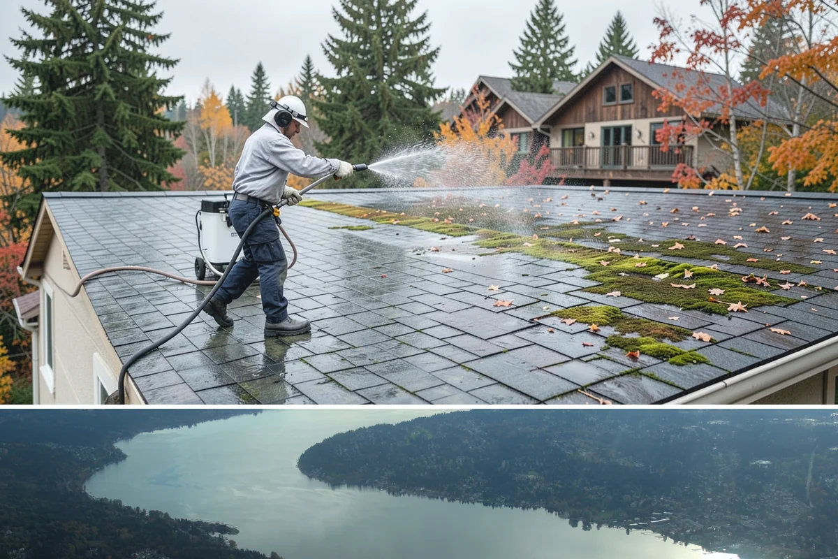 Whole Home Exterior Cleaning in Sammamish, King County, WA - Book the full package during the dry summer window so every surface dries cleanly before the rains return.