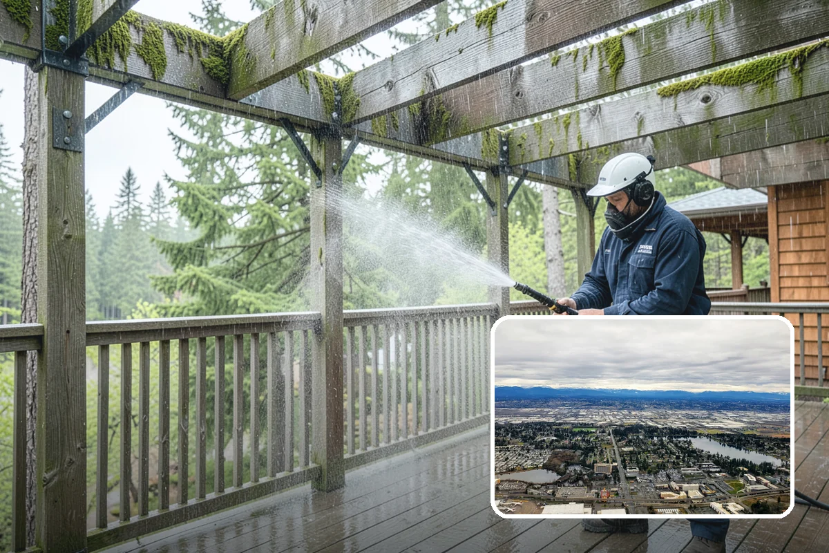 Whole Home Exterior Cleaning in SeaTac, King County, WA - Covers every exterior surface in one visit