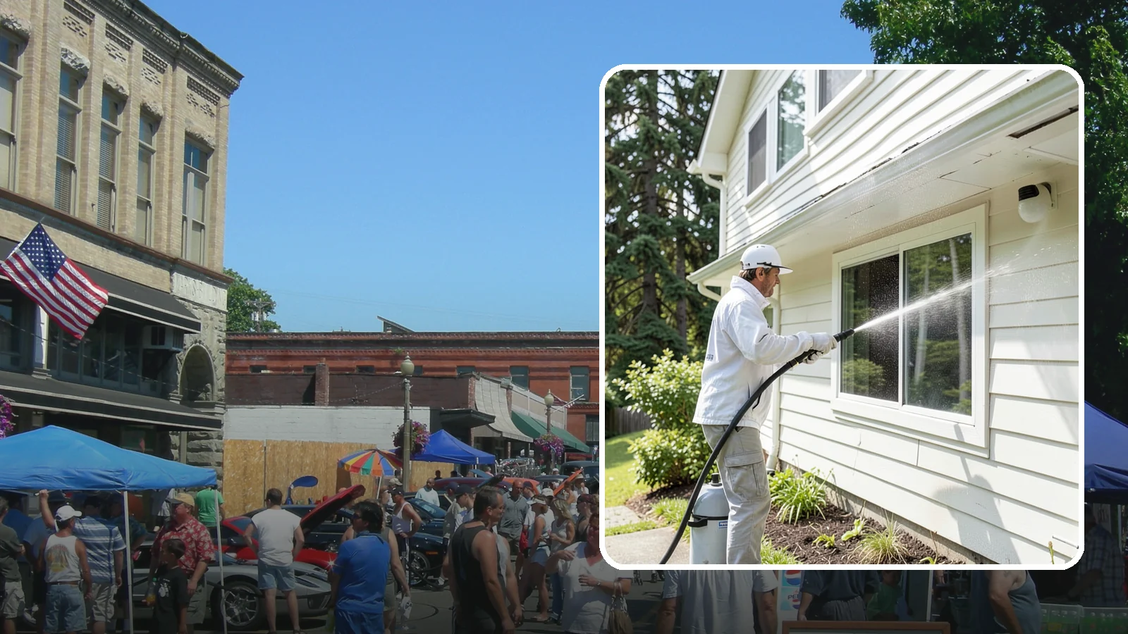 Whole Home Exterior Cleaning in Snohomish, Snohomish County, WA - Whole home exterior cleaning is a complete package covering siding, trim, eaves, and entry surfaces for a fully refreshed...