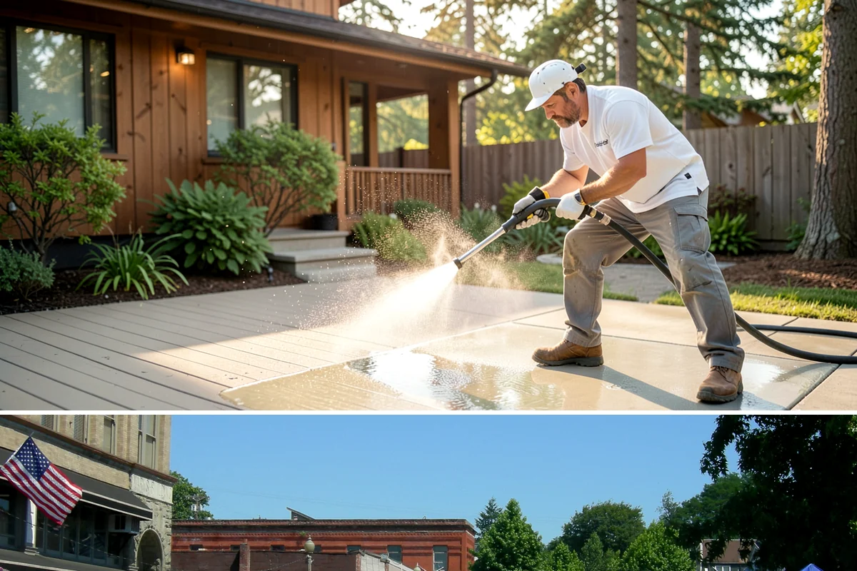Whole Home Exterior Cleaning in Snohomish, Snohomish County, WA - Book the full package during the dry summer window so every surface dries cleanly before the rains return.