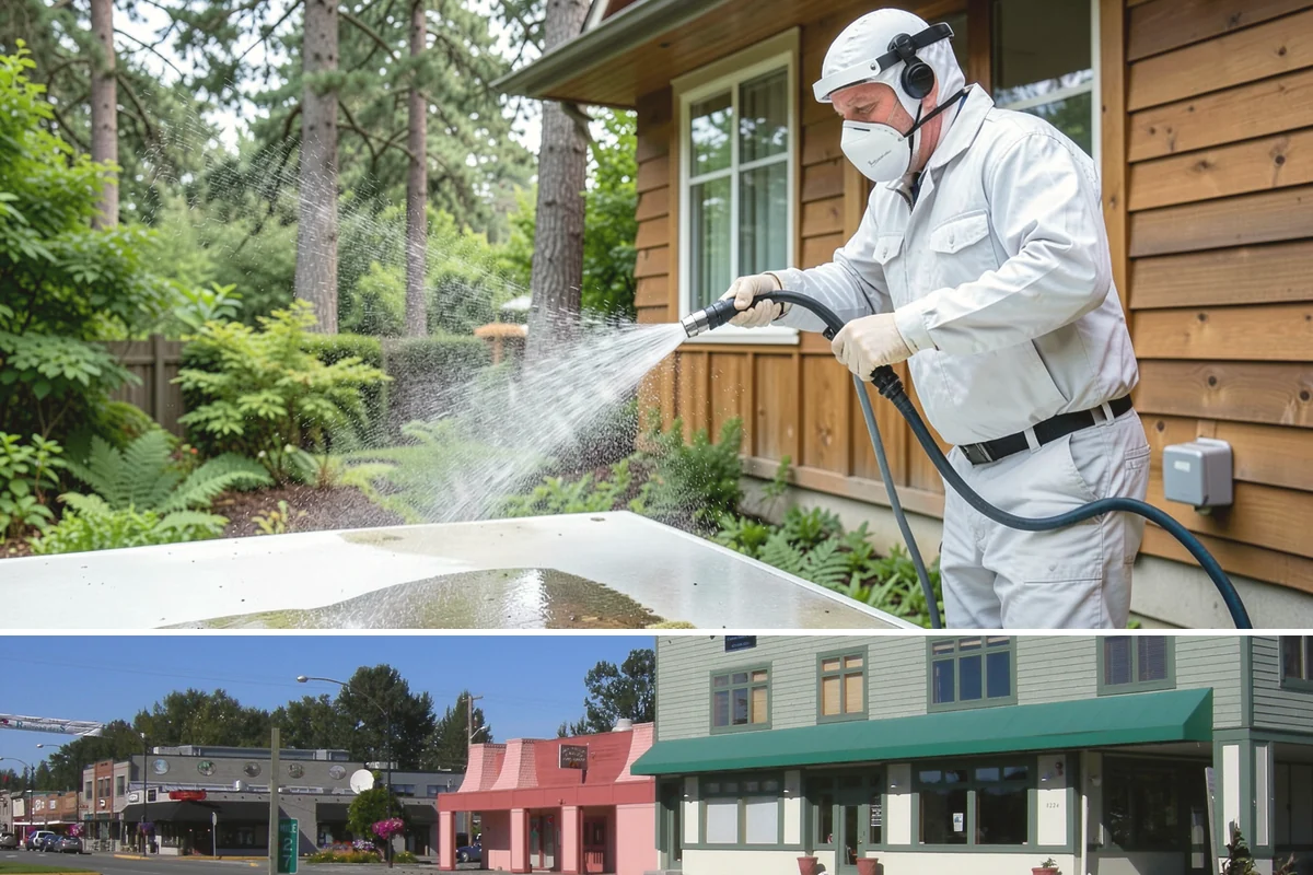 Whole Home Exterior Cleaning in Snoqualmie, King County, WA - Book the full package during the dry summer window so every surface dries cleanly before the rains return.