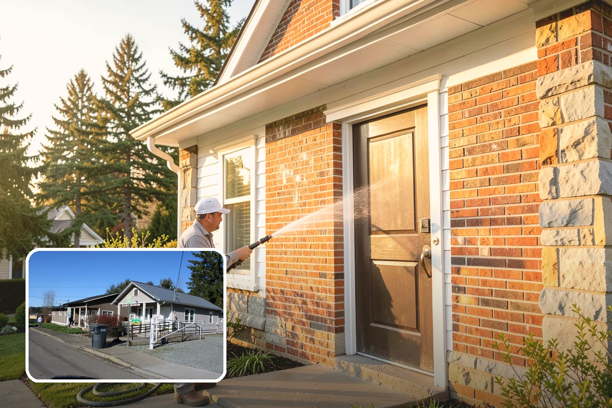 Whole Home Exterior Cleaning in South Prairie, Pierce County, WA - Covers every exterior surface in one visit