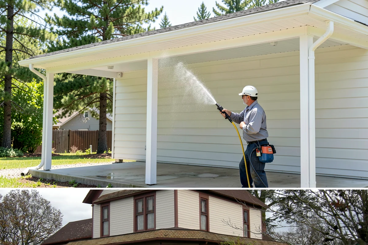 Whole Home Exterior Cleaning in Sumner, Pierce County, WA - Book the full package during the dry summer window so every surface dries cleanly before the rains return.