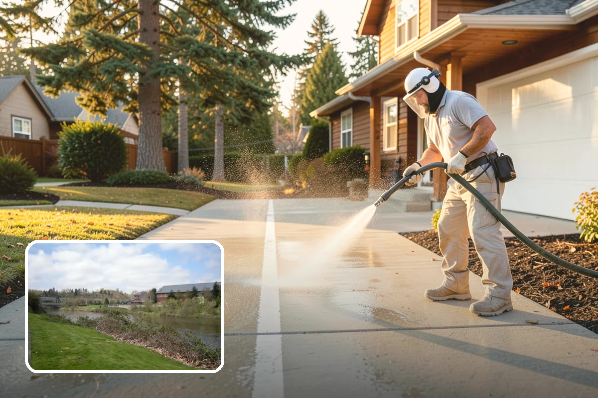 Whole Home Exterior Cleaning in Tukwila, King County, WA - Covers every exterior surface in one visit