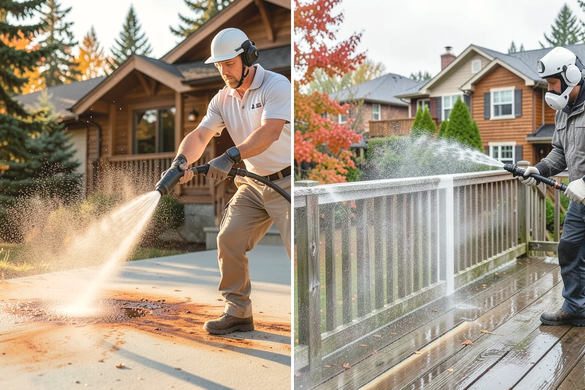 Whole Home Exterior Cleaning in University Place, Pierce County, WA - Survey the full exterior and plan the sequence