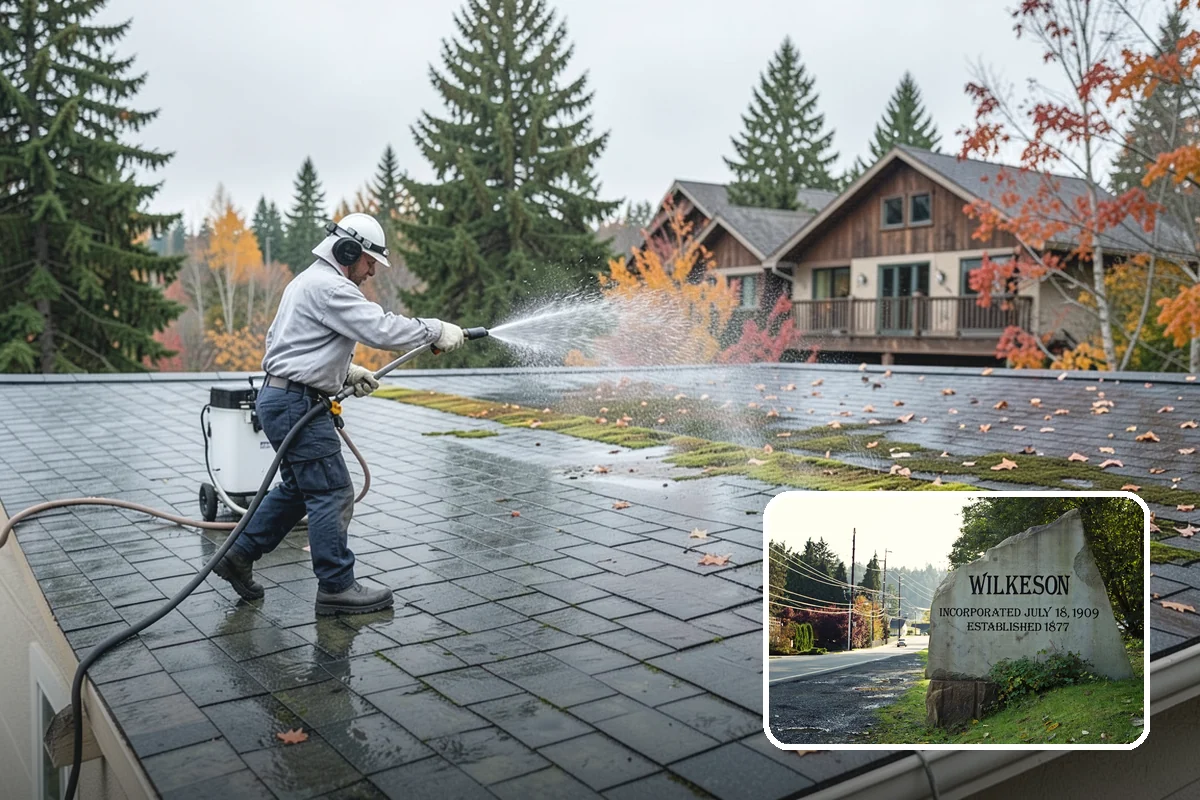 Whole Home Exterior Cleaning in Wilkeson, Pierce County, WA - Covers every exterior surface in one visit