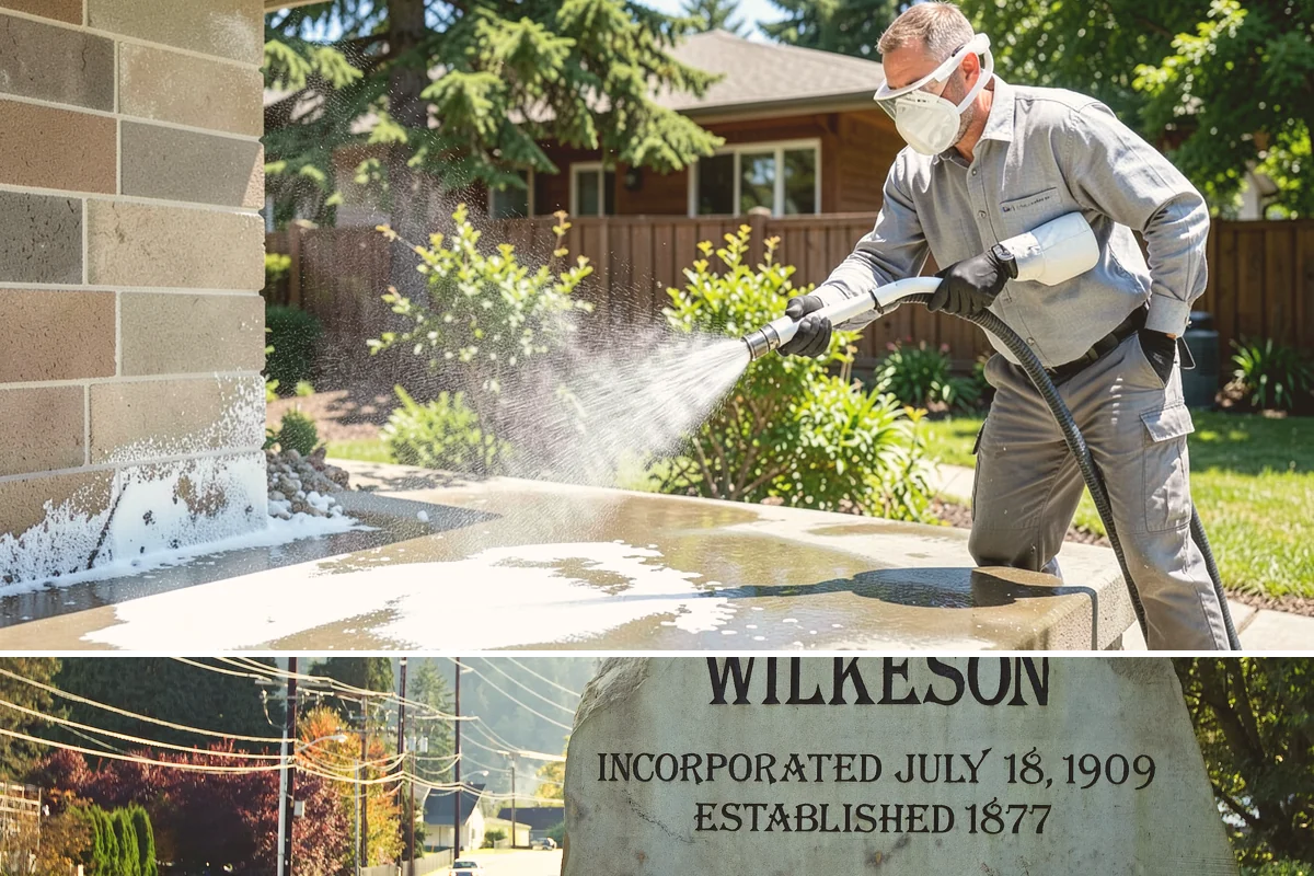 Whole Home Exterior Cleaning in Wilkeson, Pierce County, WA - Book the full package during the dry summer window so every surface dries cleanly before the rains return.