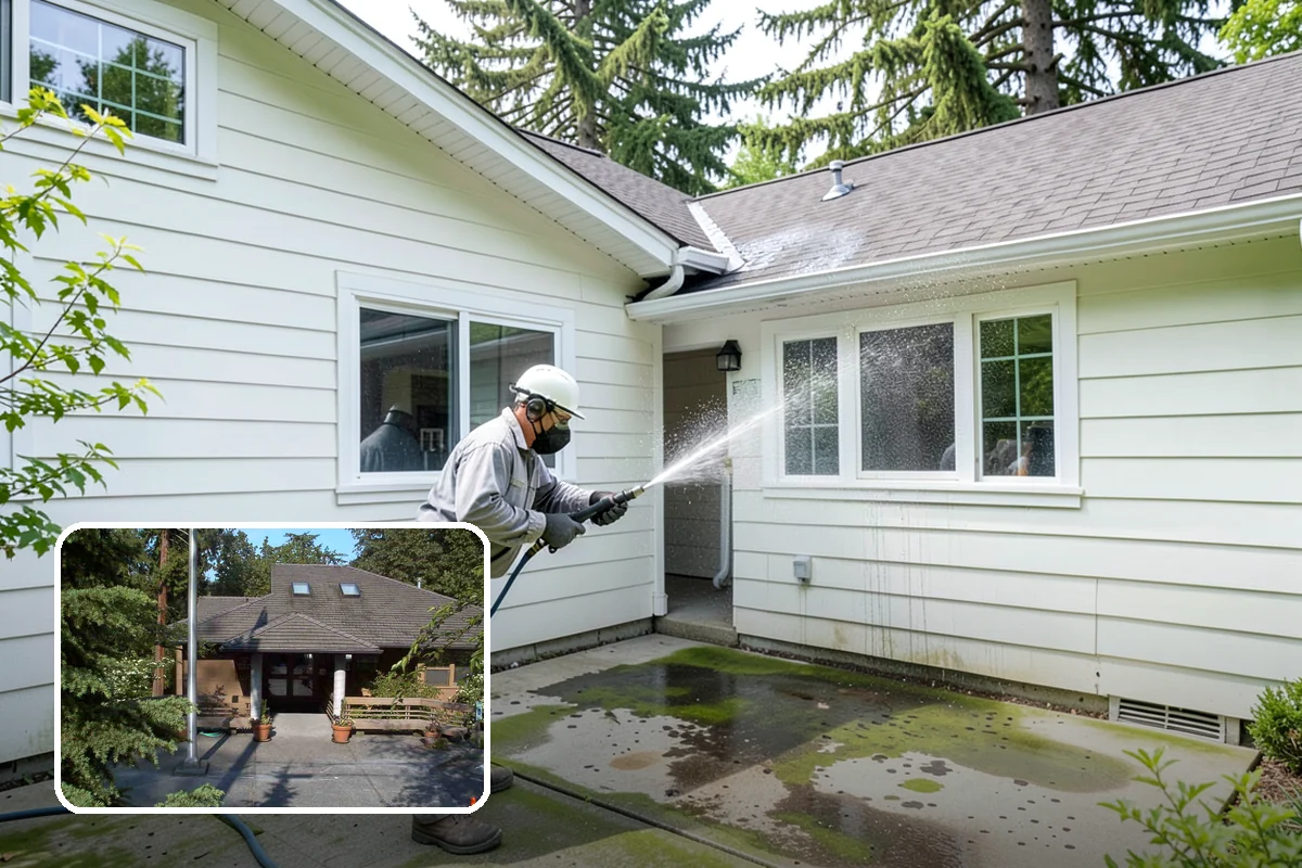 Whole Home Exterior Cleaning in Yarrow Point, King County, WA - Covers every exterior surface in one visit